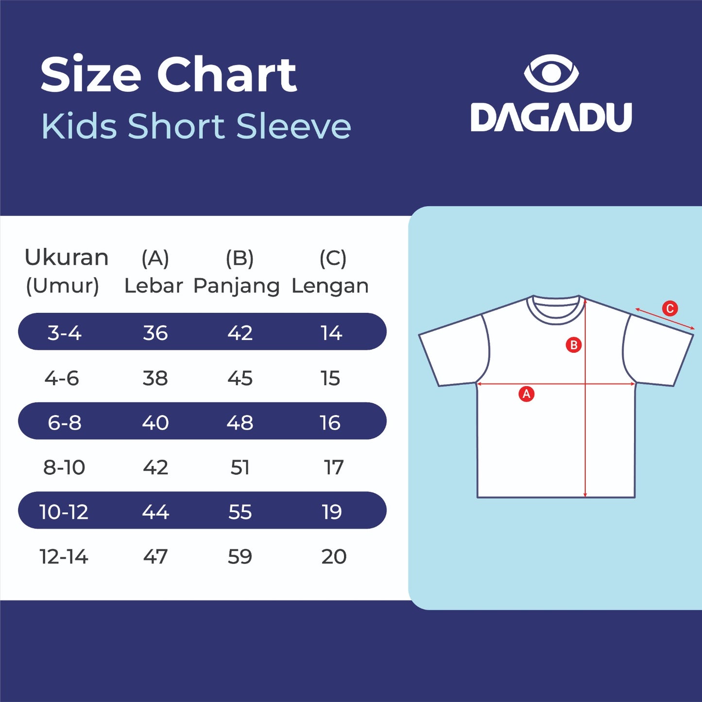 Dagadu Kids T-Shirt The Kitten | Kaos Anak Laki-laki Perempuan | Cotton Combed