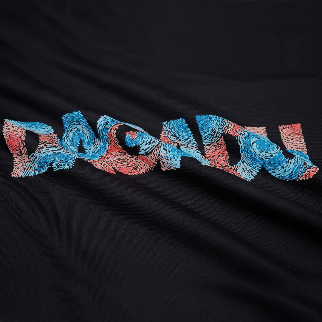 Dagadu Kaos Dagpaint - Hitam