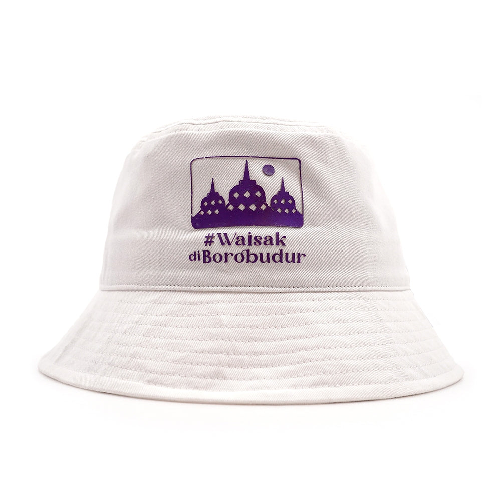 Bucket Hat Dagadu Aseli Official Merch Waisak Borobudur 2025