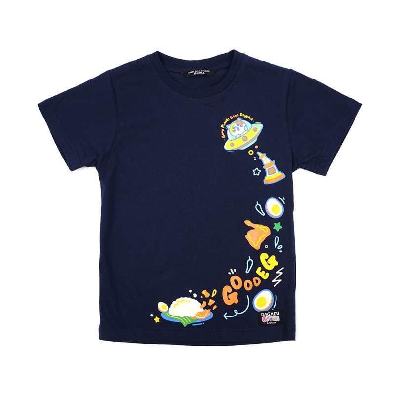 Dagadu Kaos Anak Usia 0-7 Tahun Goodeg - Biru Navy