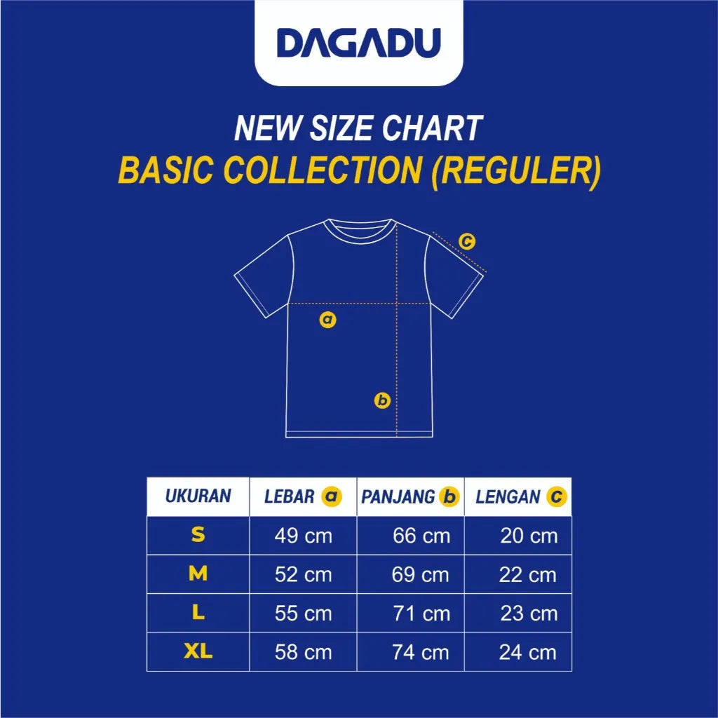 Dagadu Kaos Becak Sepuh - Beige