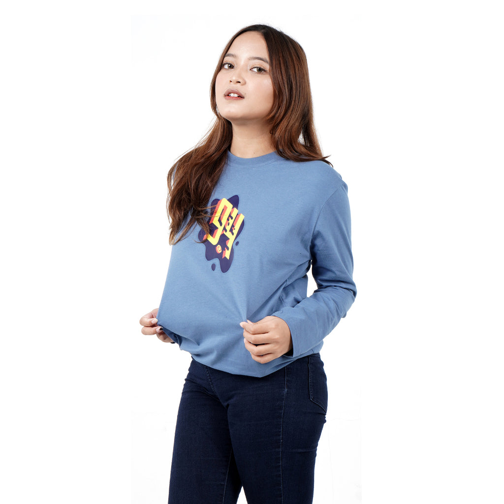 Dagadu Kaos Lumer 94 - Steel Blue