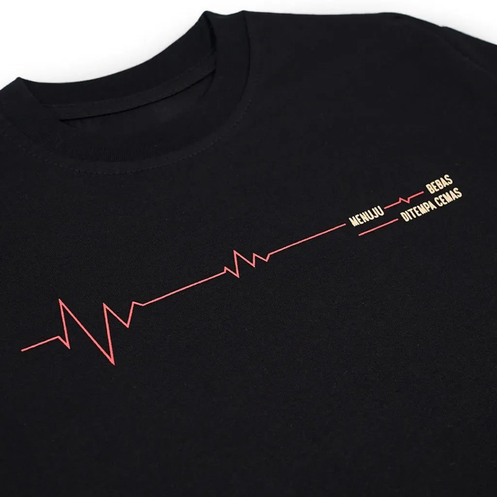 Dagadu Kaos Menuju Bebas - Hitam