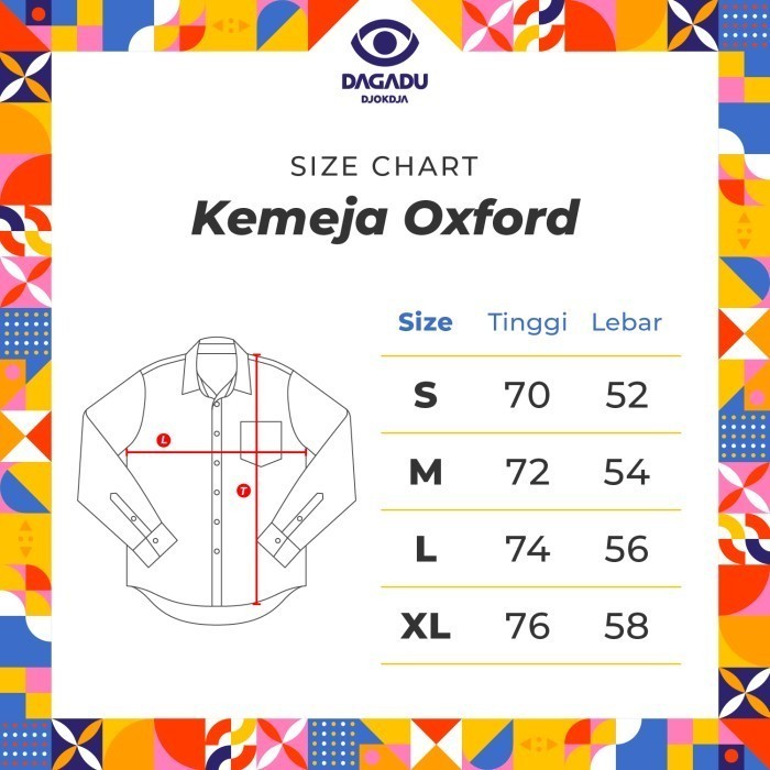 Dagadu Kemeja 3 Tone