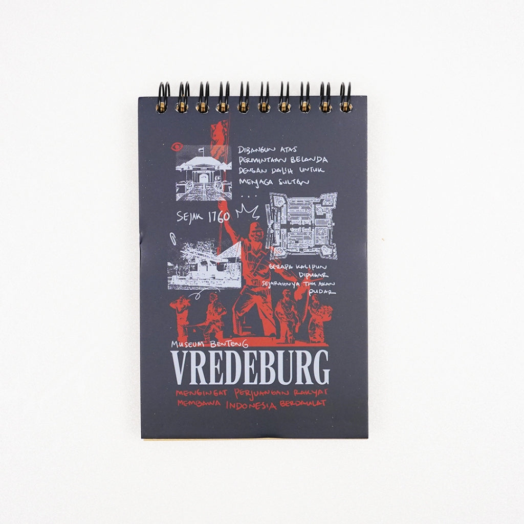 Notebook Dagadu Official Merch Museum Benteng Vredeburg