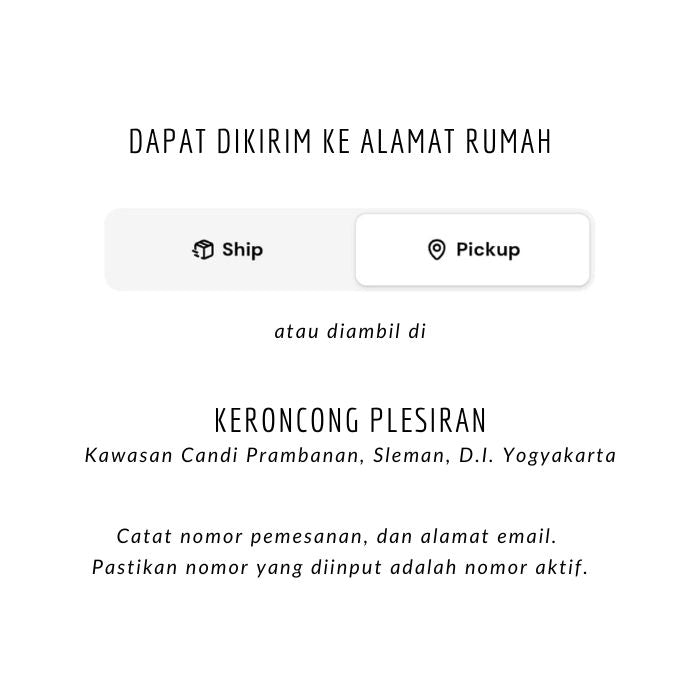 Kaos Oversize Official Merch Keroncong Plesiran x Dagadu 2026 (Pre Order)