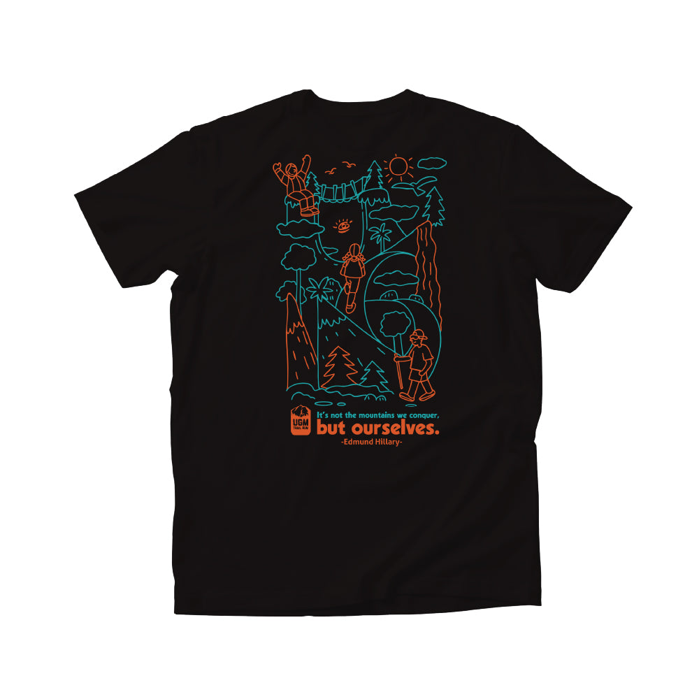 Pre-Order Kaos Merch UGM Trail Run X Dagadu V2 - Hitam