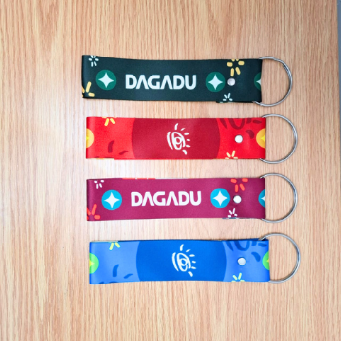 Dagadu Ganci Lanyard Keychain Colorful