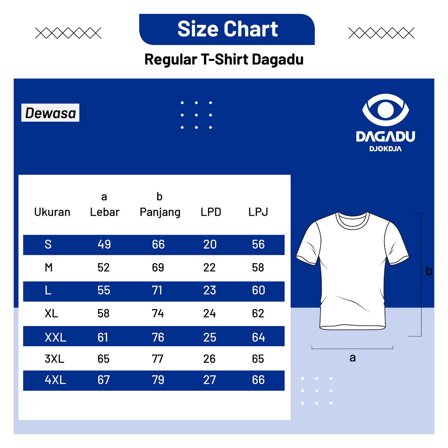 Dagadu Kaos Rib Legacy Kunthi - Off White