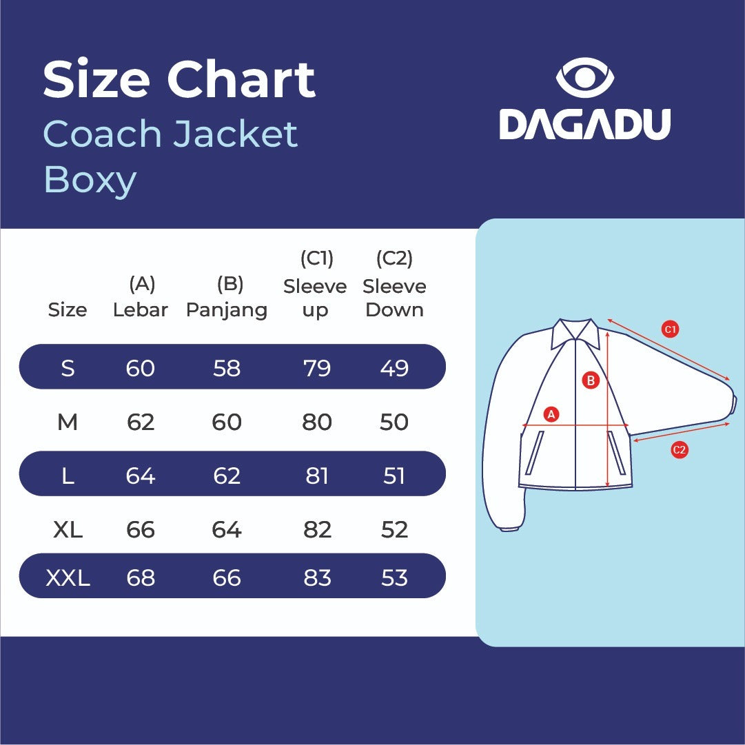 Dagadu Coach Jacket Boxy
