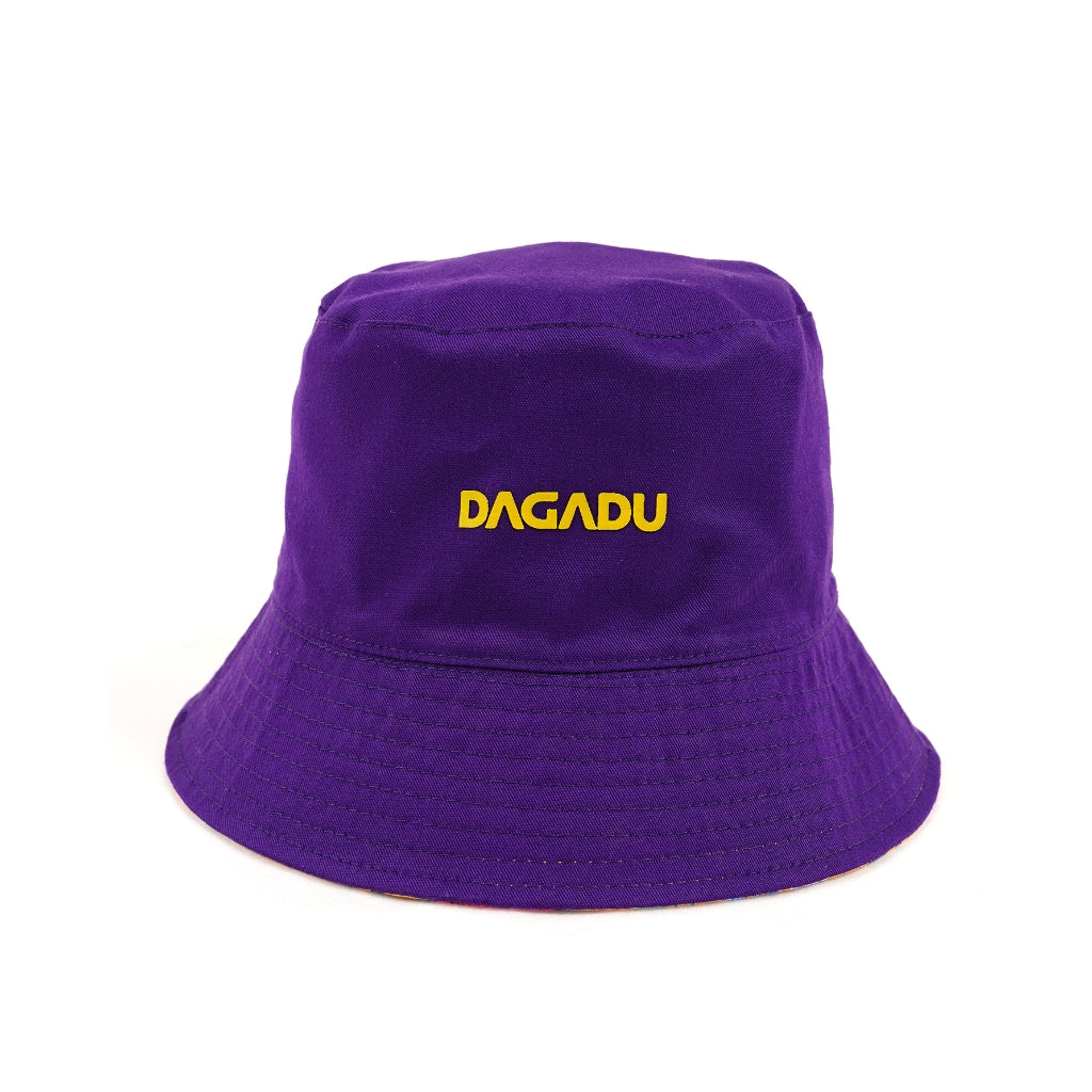 Official Merch Prambanan Jazz 2024 Reversible Bucket Hat Bloom Flower
