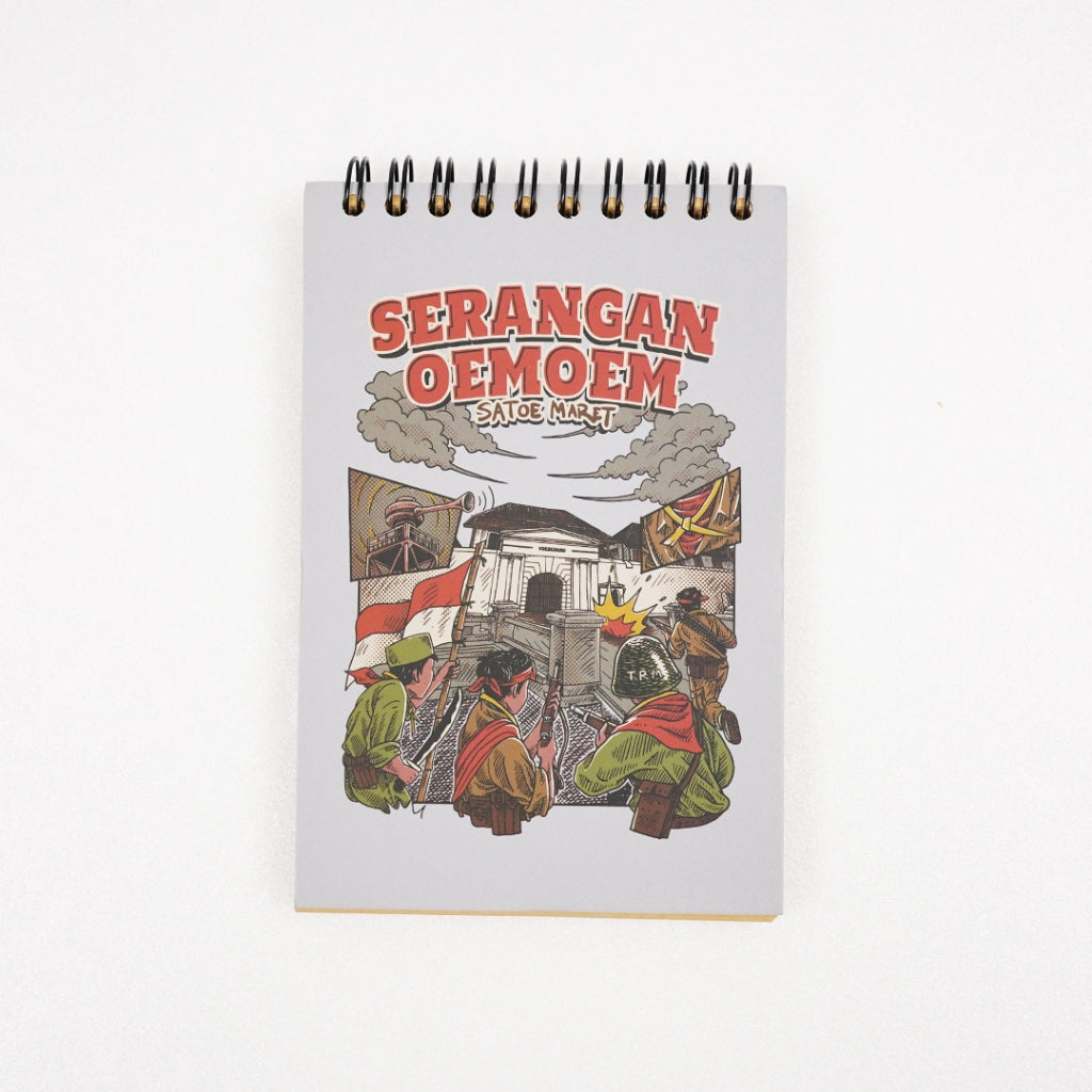 Notebook Dagadu Official Merch Museum Benteng Vredeburg