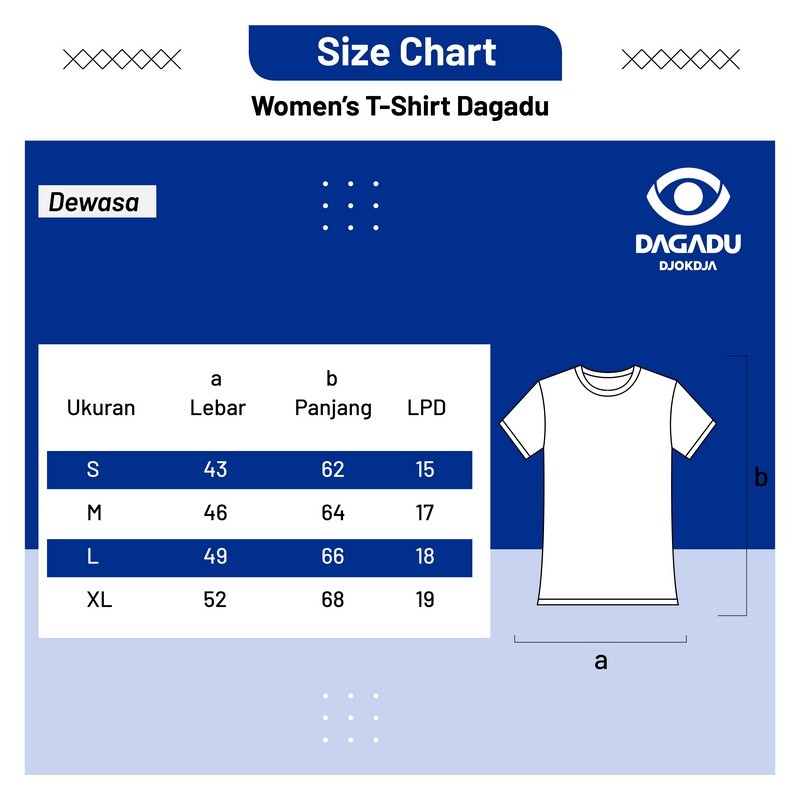 Dagadu Kaos Ladies Nice Day
