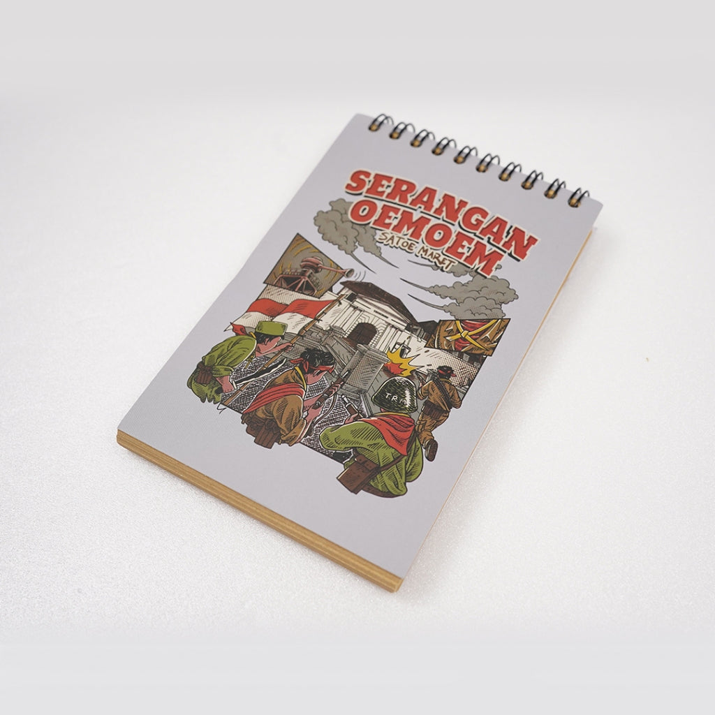 Notebook Dagadu Official Merch Museum Benteng Vredeburg
