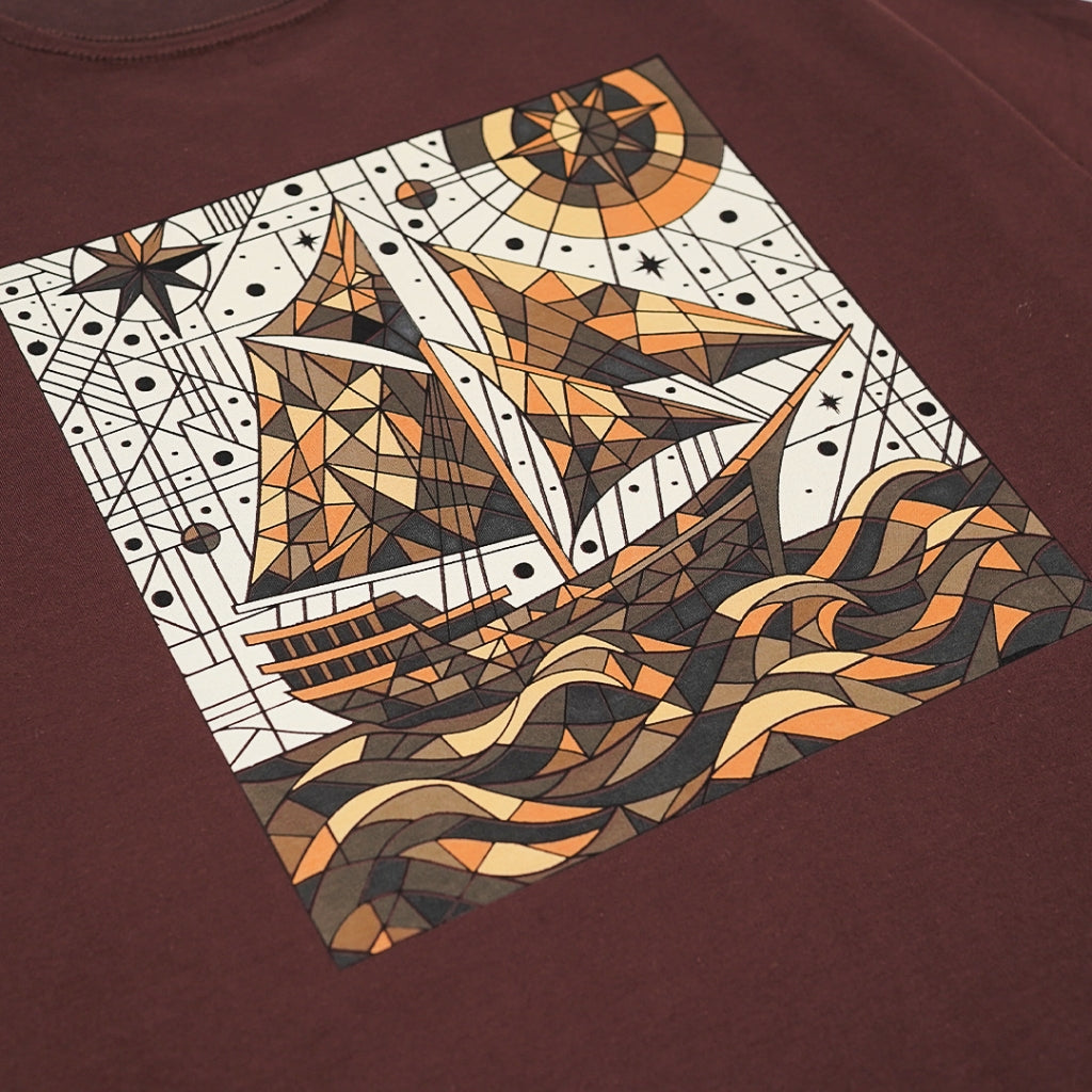 Dagadu Kaos Pinisi - Deep Mahogany