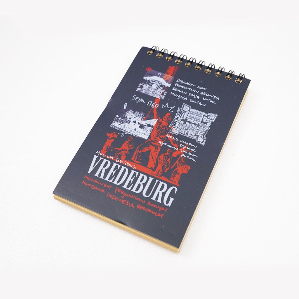 Notebook Dagadu Official Merch Museum Benteng Vredeburg