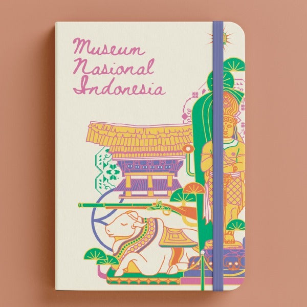 Notebook Dagadu Official Merch Museum Nasional Indonesia