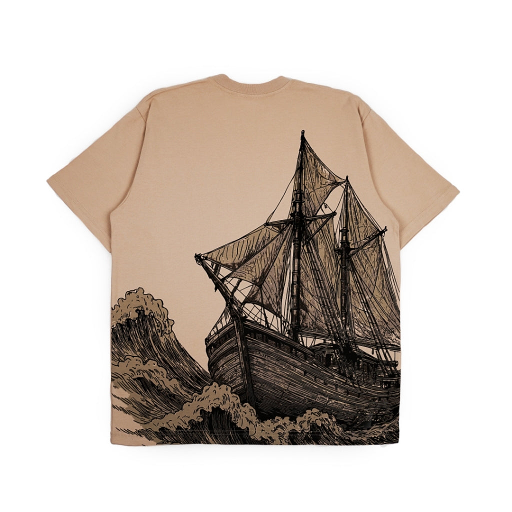 Dagadu Kaos Pinisi - Beige