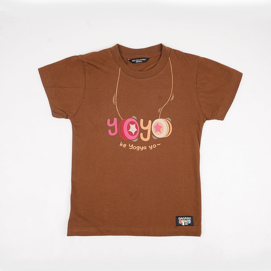 Dagadu Kaos Anak Usia 0-7 Tahun Yoyojoyo - Toffee