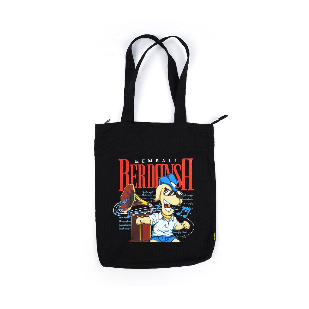 Totebag Official Merch Shaggydog Kembali Berdansa x Dagadu