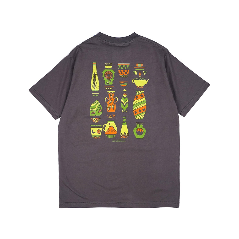 Dagadu Kaos Bigsize Kasongan - Charcoal