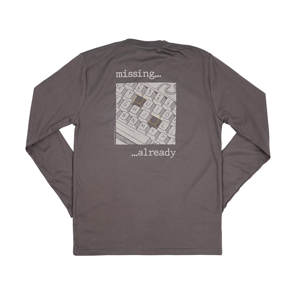 Dagadu Kaos Missing YK - Charcoal
