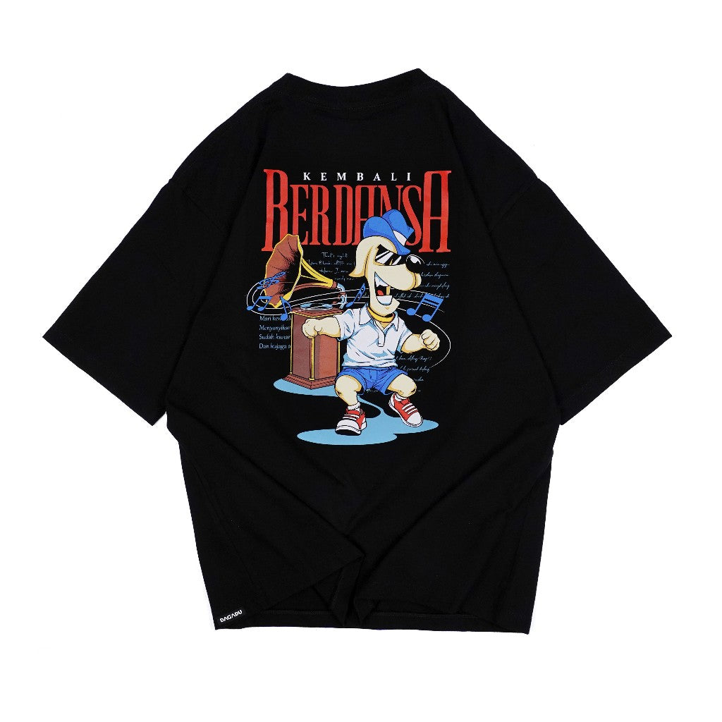 Kaos Official Merch Shaggydog Kembali Berdansa x Dagadu Oversize