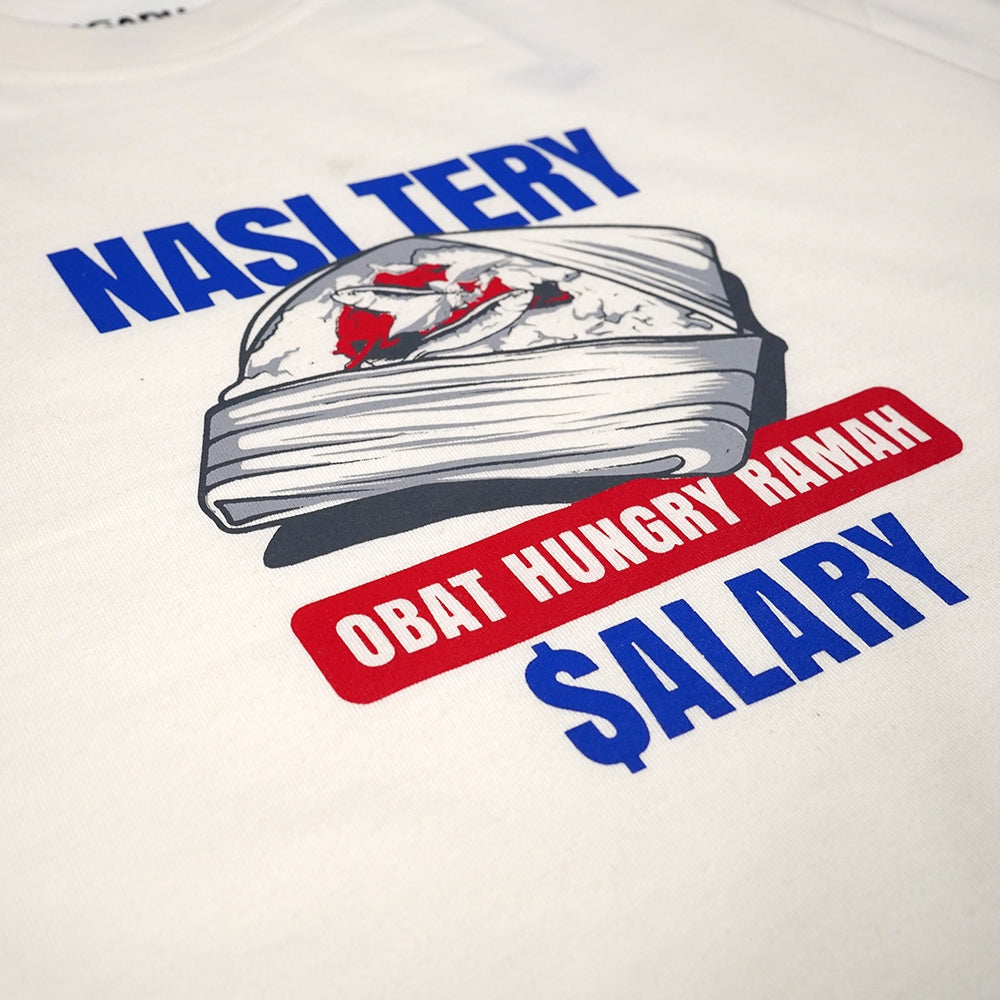 Dagadu Kaos Nasi Tery - Off White