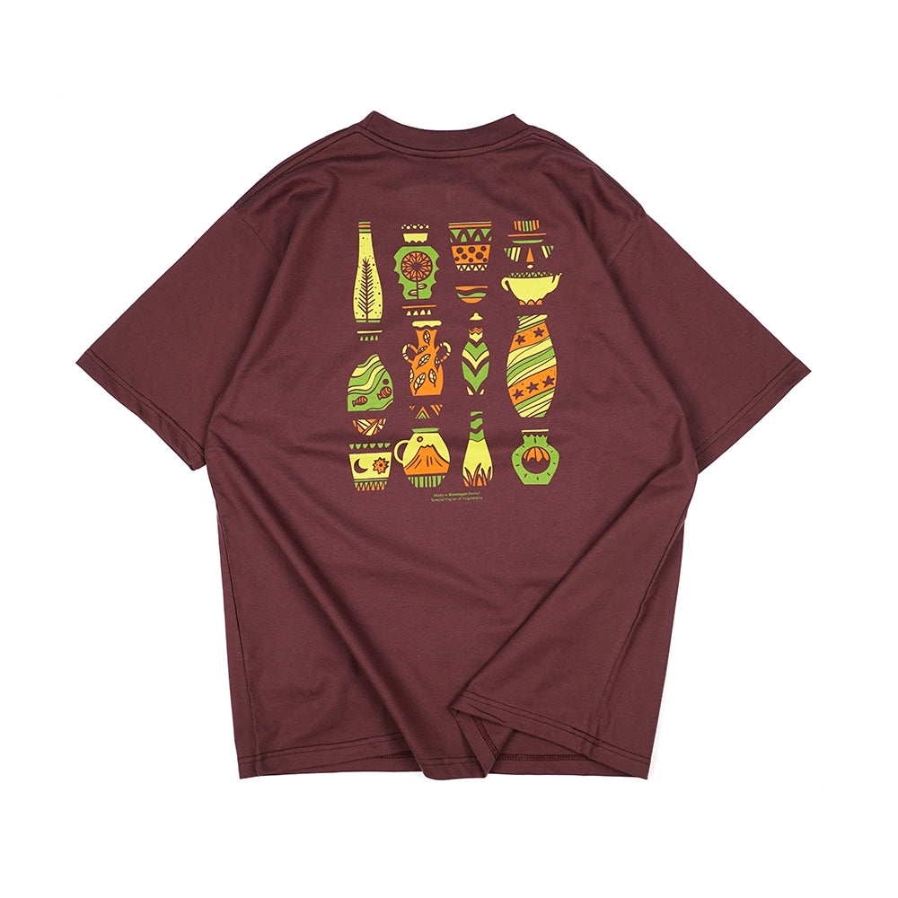 Dagadu Kaos Kasongan - Deep Mahogany