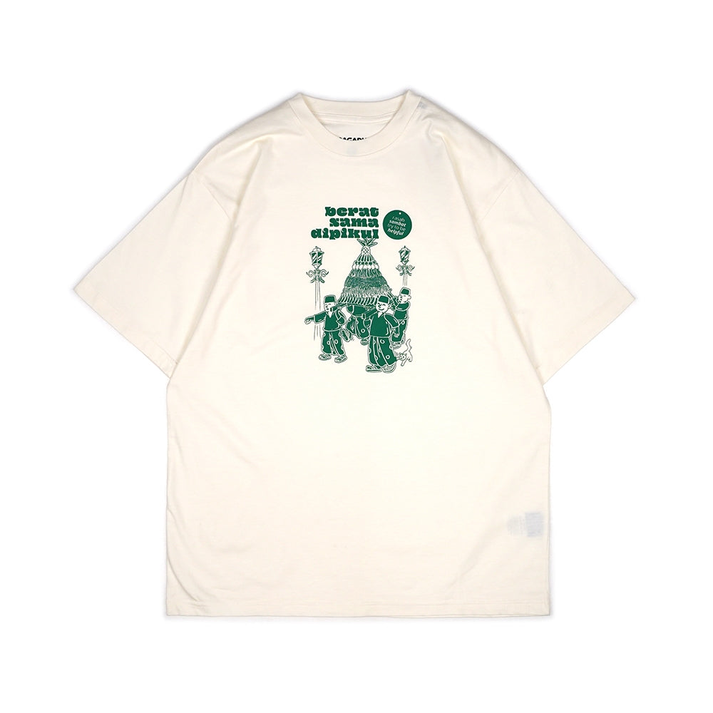 Dagadu Kaos Berat Dipikul - Off White