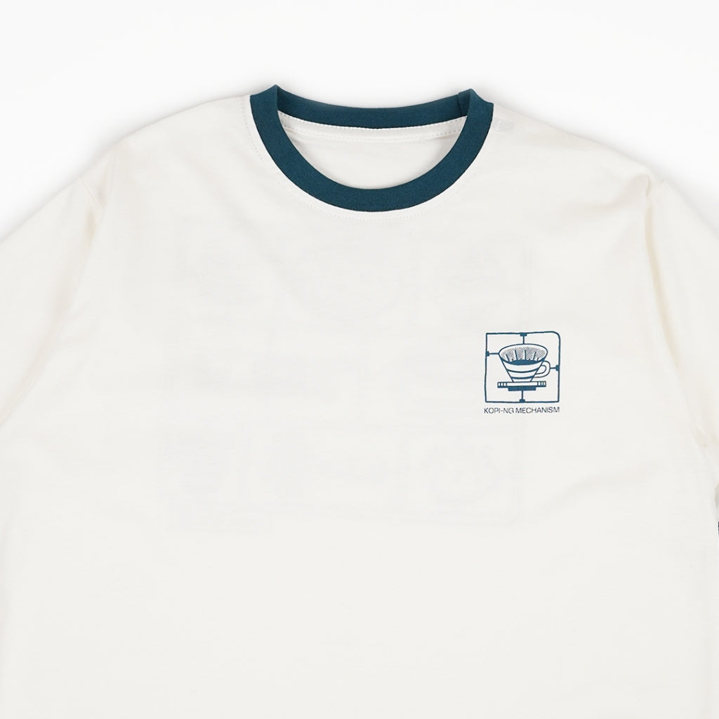 Ringger Tee Merch Jogja Coffee Week #5 x Dagadu Koping - Off White