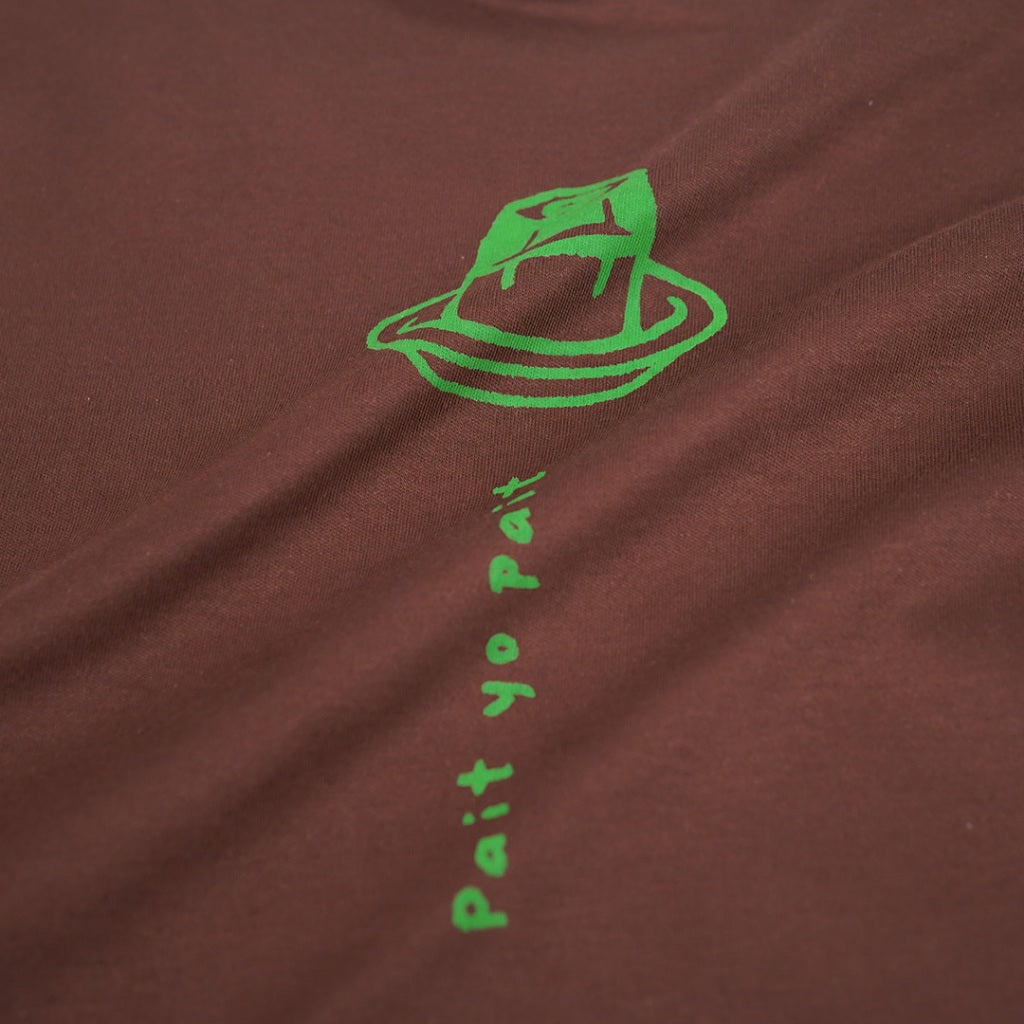 T-shirt Oversize Merch Jogja Coffee Week #5 x Dagadu Pait Yo Pait - Deep Mahogany