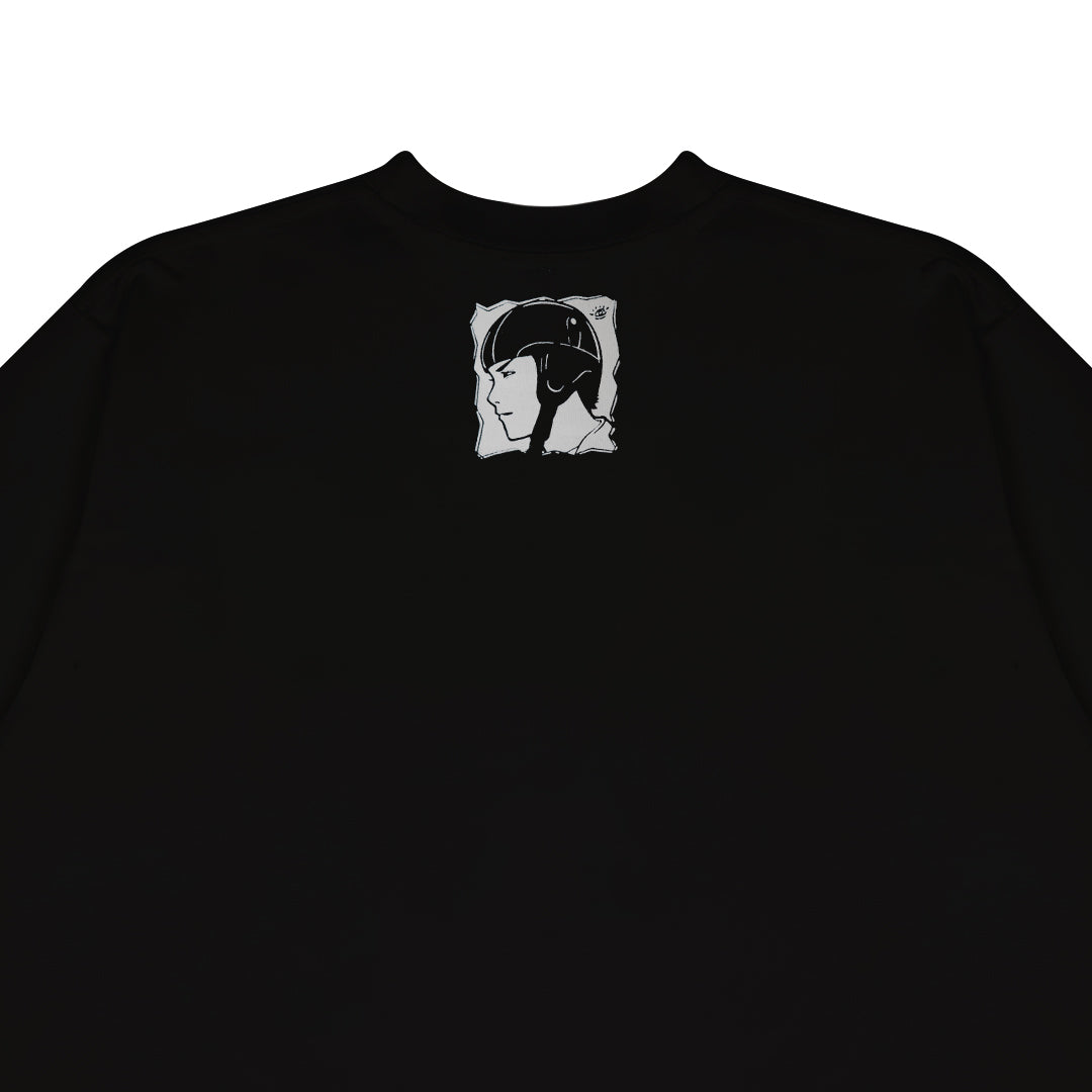 Kaos Merch Janji Joni X Dagadu VO Janji Joni - Hitam