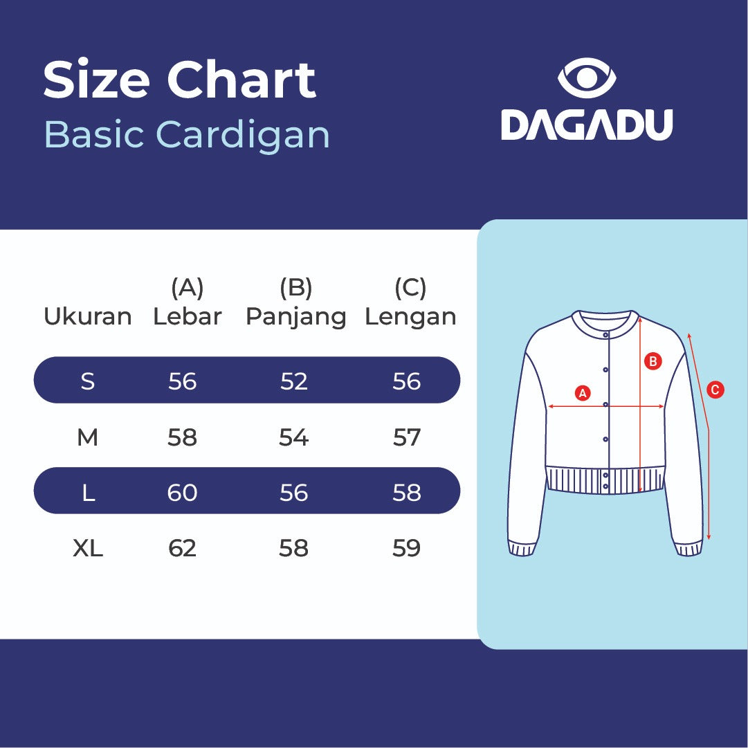 Dagadu Basic Cardigan