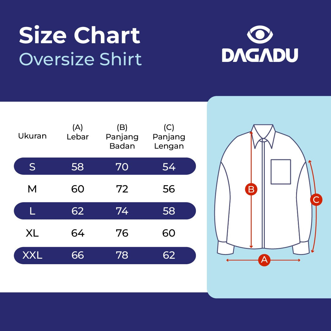 Dagadu Oversized Long Sleeve Shirt