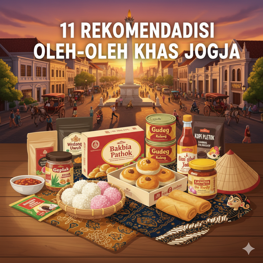 11 Rekomendasi Oleh-oleh Khas Jogja yang Wajib Dibawa Pulang