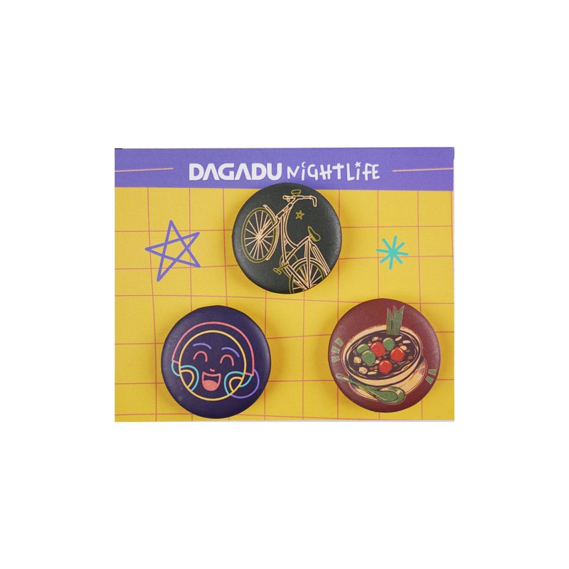 Dagadu Nightlife Aksesoris Pin Ganci