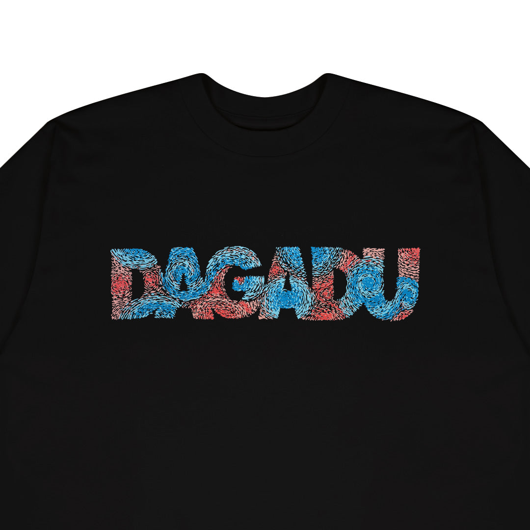 Dagadu Kaos Dagpaint - Hitam