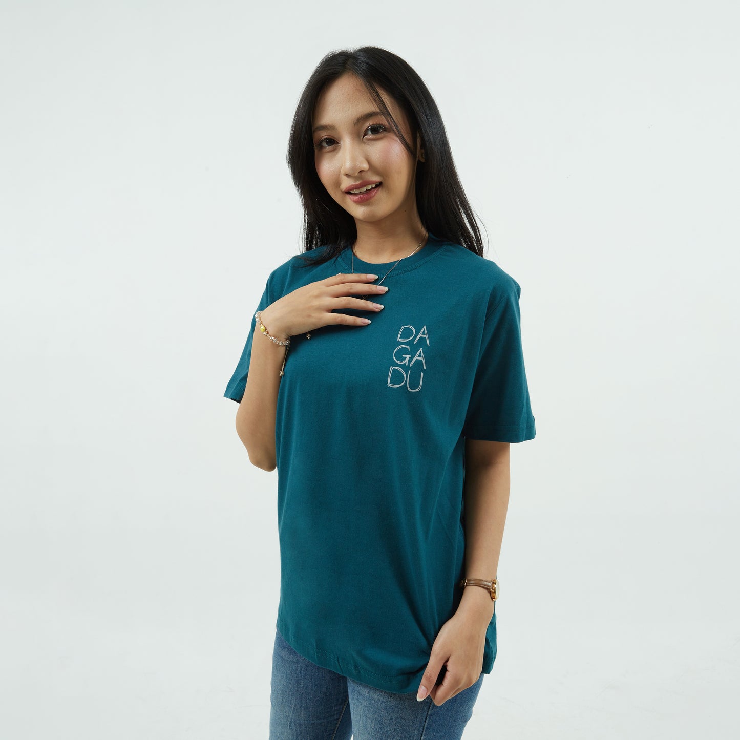 Dagadu T-Shirt Long Sleeve Sketsa - Kaos Unisex
