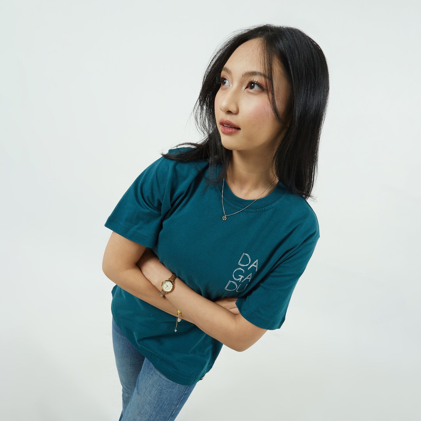 Dagadu T-Shirt Long Sleeve Sketsa - Kaos Unisex