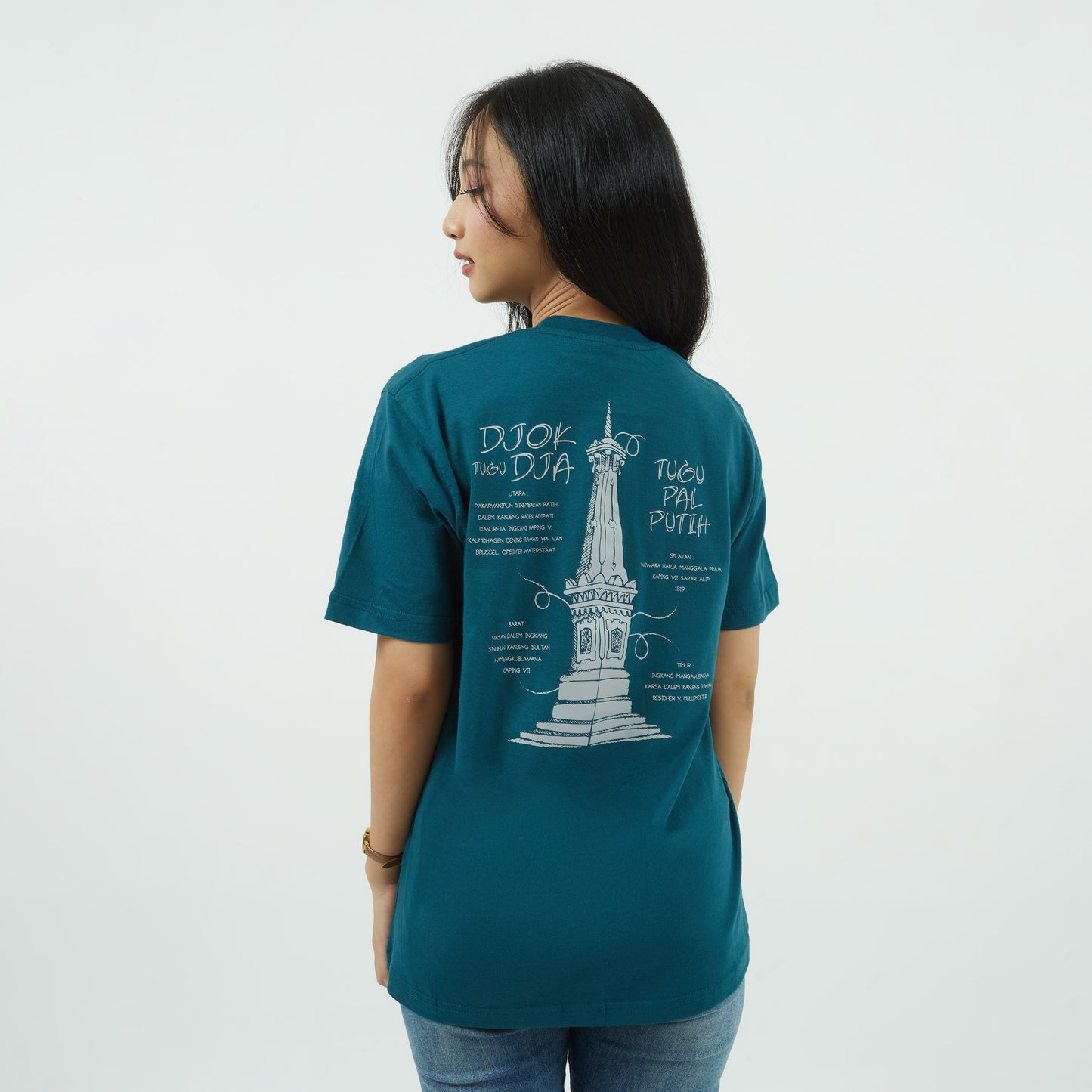 Dagadu T-Shirt Long Sleeve Sketsa - Kaos Unisex
