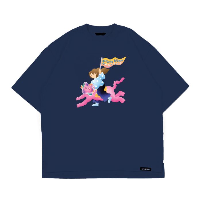 Kaos Oversize Official Merch Keroncong Plesiran x Dagadu 2026 (Pre Order)