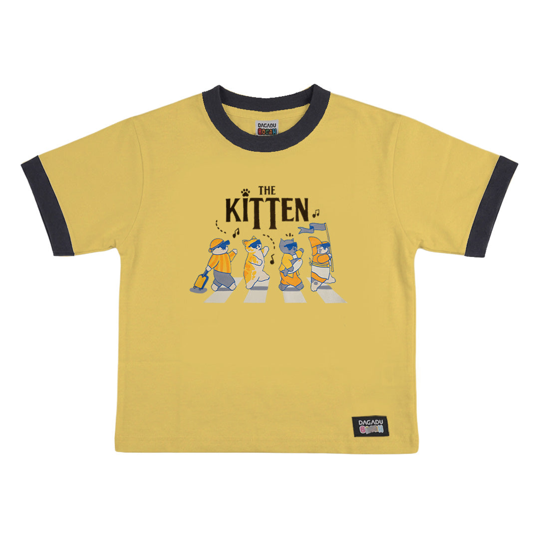 Dagadu Kids T-Shirt The Kitten | Kaos Anak Laki-laki Perempuan | Cotton Combed