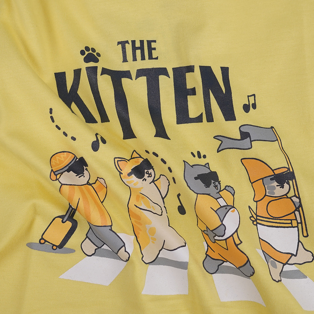 Dagadu Kids T-Shirt The Kitten | Kaos Anak Laki-laki Perempuan | Cotton Combed