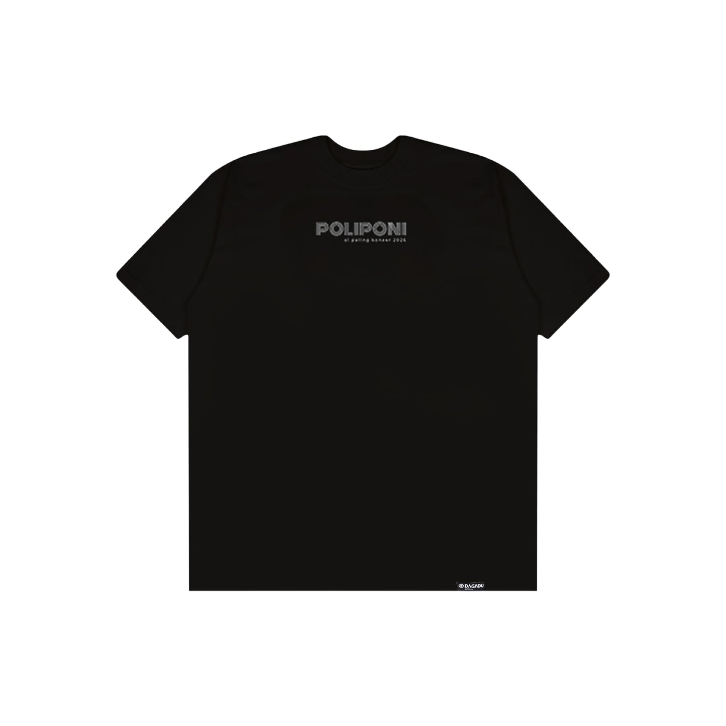Kaos Reguler Official Merch Poliponi x Dagadu Malang Bali 2026