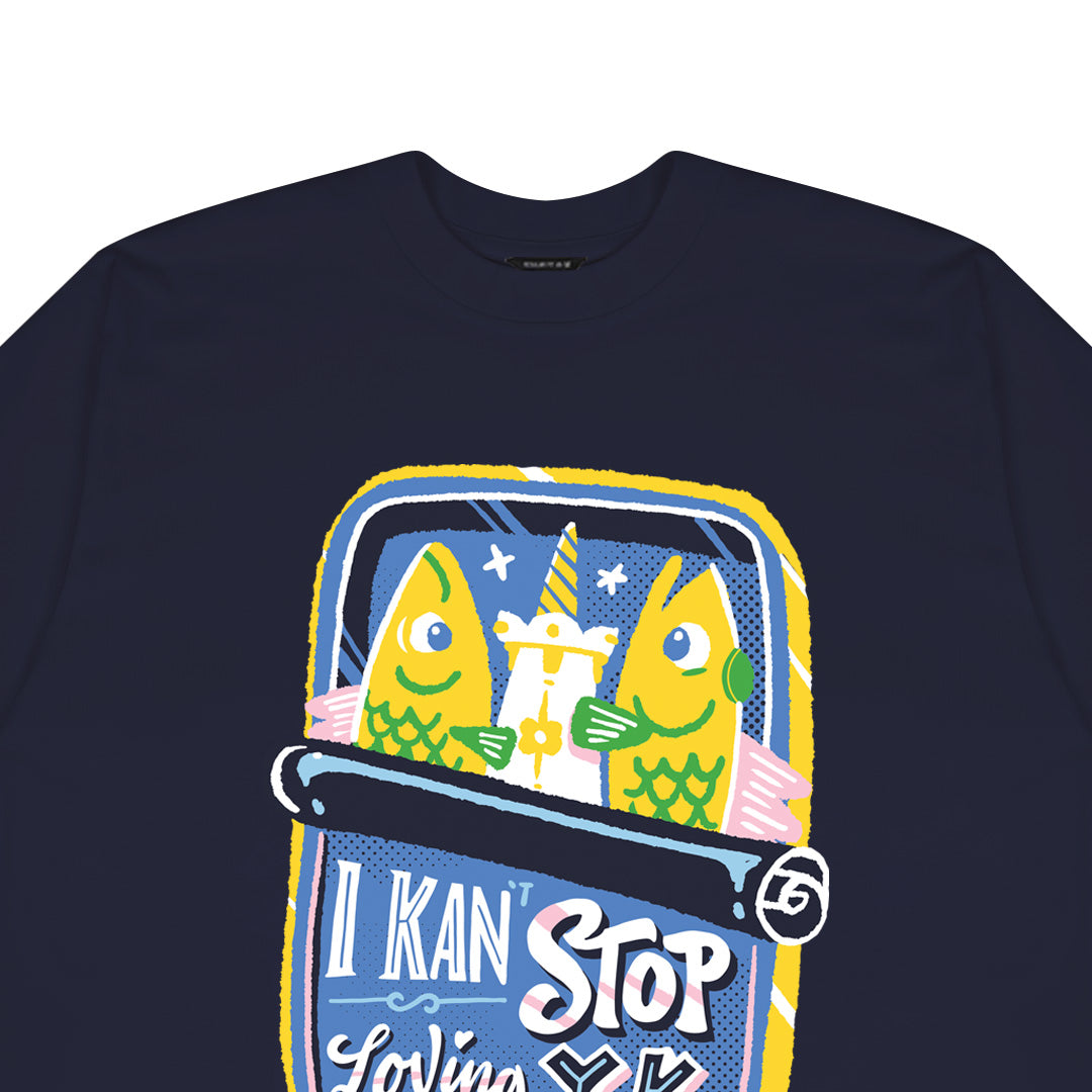 Dagadu T-Shirt Regular Ikan Stop | Kaos Lengan Pendek Pria Wanita | Cotton Combed
