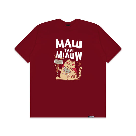 Dagadu T-Shirt Regular Maluw | Kaos Lengan Pendek Pria Wanita | Cotton Combed