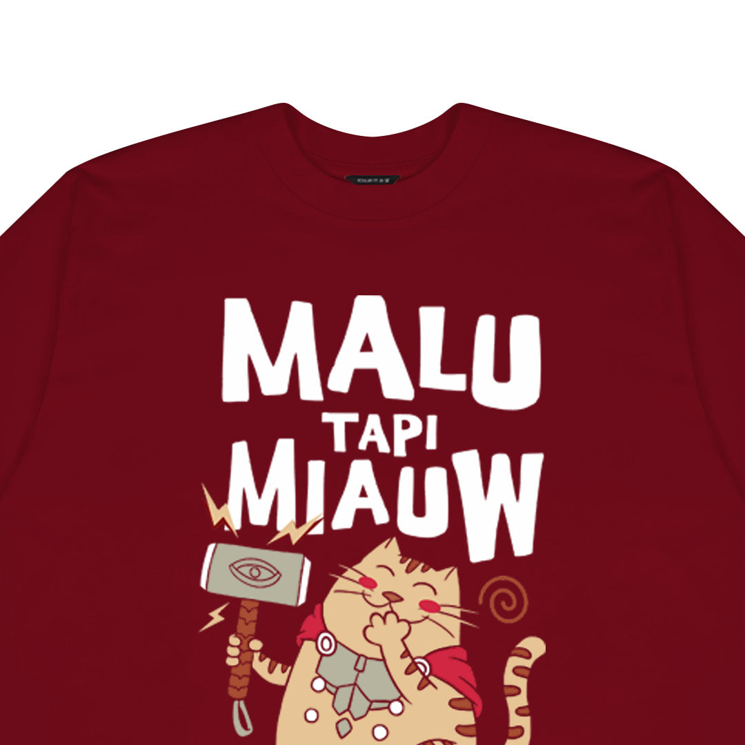 Dagadu T-Shirt Regular Maluw | Kaos Lengan Pendek Pria Wanita | Cotton Combed