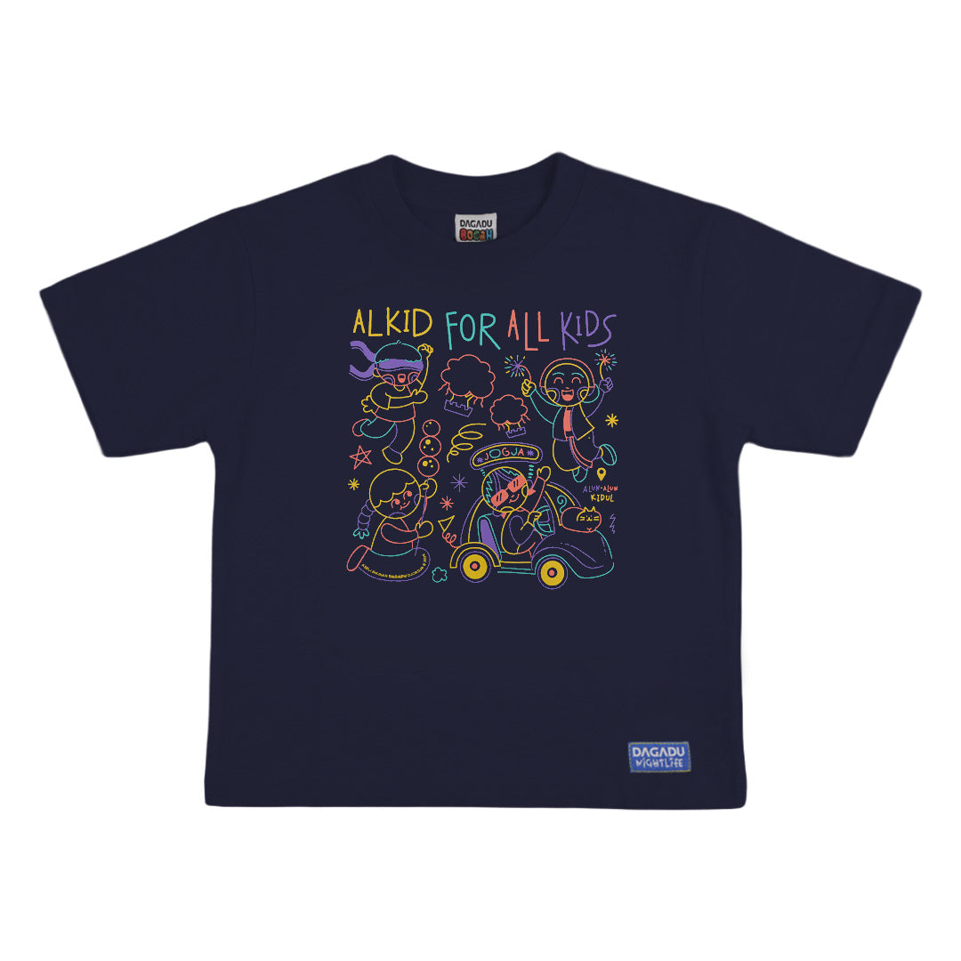 Kaos Nightlife Kids T-Shirt Alkid | Kaos Anak Laki-laki Perempuan | Cotton Combed