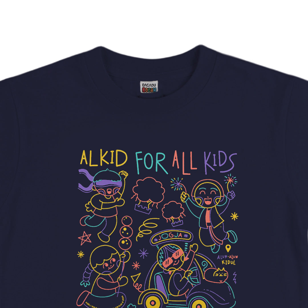 Kaos Nightlife Kids T-Shirt Alkid | Kaos Anak Laki-laki Perempuan | Cotton Combed